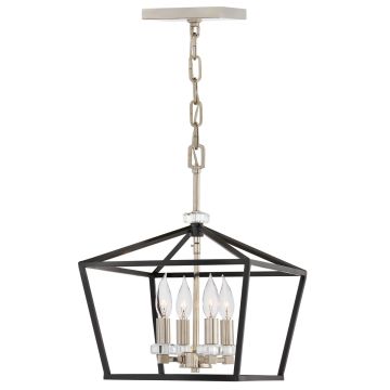 Lampa wisząca Stinson QN-STINSON-4P-M-BK 4x60W/E14 od Quintiesse