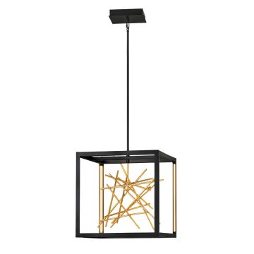 Lampa wisząca Styx QN-STYX-LED-P-BG 3000k x48W/LED Tape od Quintiesse