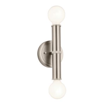 Kinkiet Torche QN-TORCHE-2W-BN 3000K 2x3W/G9 600lm IP44 od Quintiesse