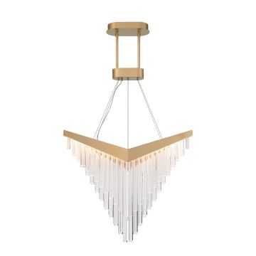 Lampa wisząca Vivien QN-VIVIEN-P-L-BG 3000K 1x40W/LED 900lm IP20 od Quintiesse