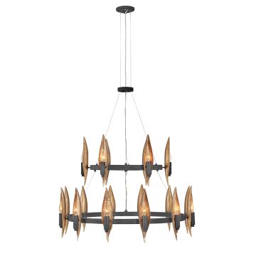 Żyrandol Willow QN-WILLOW18-CBK 18x40W/E14 od Quintiesse