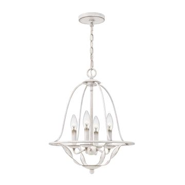 Lampa wisząca Bradbury QZ-BRADBURY-4P-AWH 4x40W/E14 od Quoizel