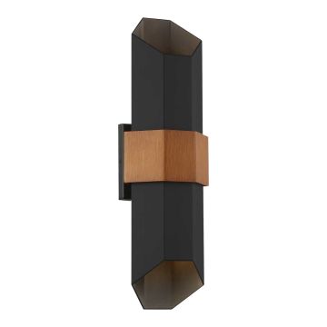Kinkiet Chasm QZ-CHASM-L-BKW 2x9.5W /LED IP44 od Quoizel