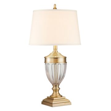Lampa stołowa Dennison QZ-DENNISON-BB 1x100W/E27 od Quoizel