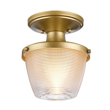 Lampa sufitowa DUBLIN QZ-DUBLIN-SF-PNBR 1x60W/E27 od Elstead Lighting