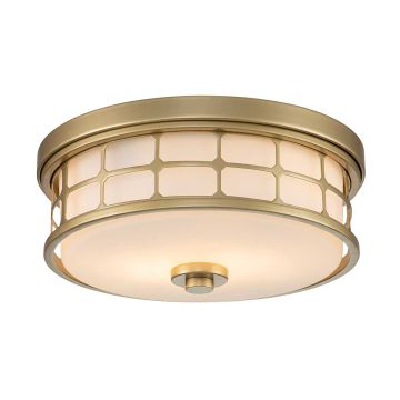Plafon Guardian QZ-GUARDIAN-F-PNBR 2x60W/E27 IP44 od Quoizel