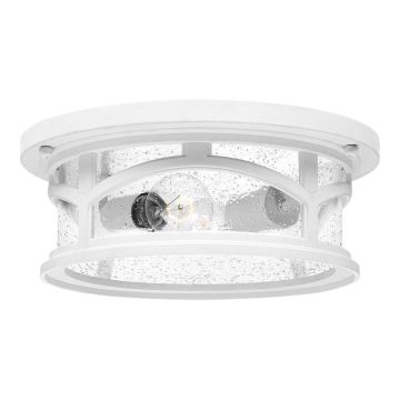 Plafon sufitowy MARBLEHEAD QZ-MARBLEHEAD-F-WHT 2x40W/E27 od Elstead Lighting