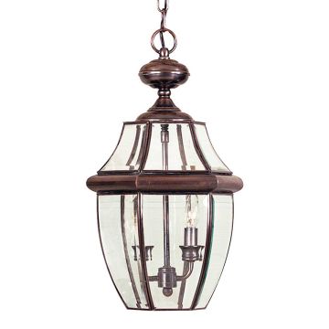 Lampa wisząca Newbury QZ-NEWBURY8-L-AC 2x60W/E14 IP23 od Quoizel