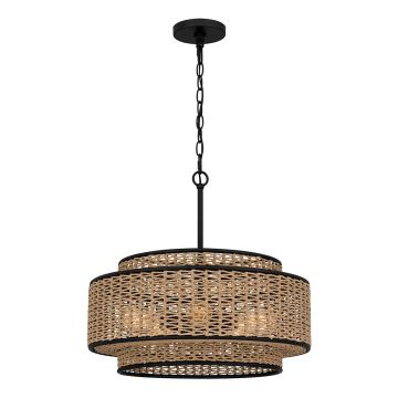 Lampa wisząca Teton QZ-TETON-5P-MBK 5x60W/E27 IP20 od Quoizel