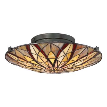Lampa sufitowa VICTORY & HOLMES QZ-VICTORY-SF 2x60W/E27 od Elstead Lighting
