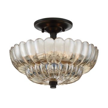 Lampa sufitowa Whitecap QZ-WHITECAP-SF-S 3x40W/E14 IP20 od Quoizel