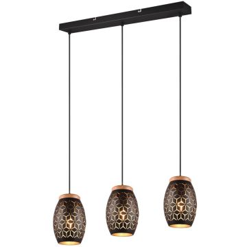 Lampa wisząca BIDAR R31573080 3x28w/e27 ip20 od Trio