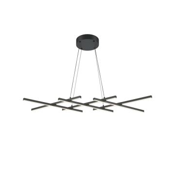Lampa wisząca Halo MOD244PL-L50BK 1x40W/LED 800lm IP20 od Maytoni