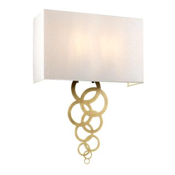 Kinkiet Rosa ROSA-LARGE-AB 2x60W/E27 od Elstead Lighting