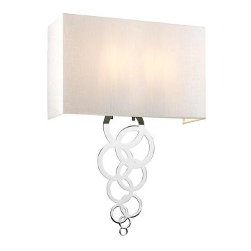 Kinkiet Rosa ROSA-LARGE-PC 2x60W/E27 od Elstead Lighting