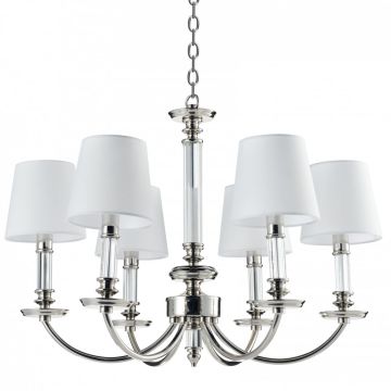 Żyrandol P06308WH NI SIENA od Cosmolight