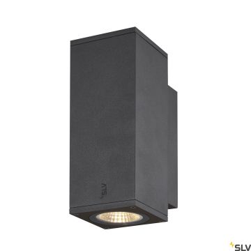Kinkiet ENOLA SQUARE UP/DOWN S 1003418 2x7.8W/LED 3000/4000K 620 / 700lm IP65 30º od SLV