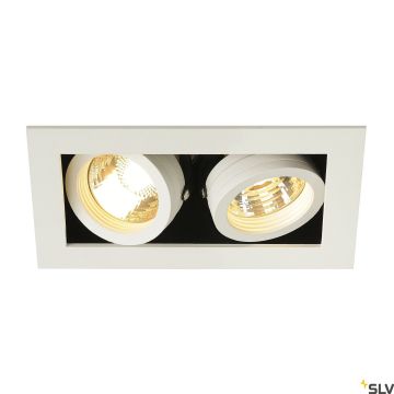 Downlight wpuszczany KADUX 2 115521 2x50W/GU10 IP20 od SLV