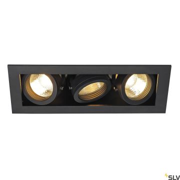 Downlight wpuszczany KADUX 3 115530 3x50W/GU10 IP20 od SLV