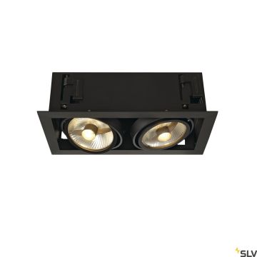 Downlight wpuszczany KADUX 2 115550 2x75W/GU10/ES111 IP20 od SLV