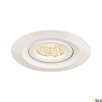 Downlight wpuszczany KINI 1000833 1x12W/LED 3000K 850lm IP65 60º od SLV