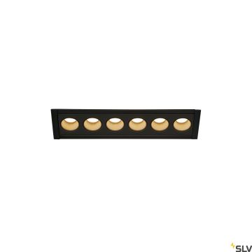 Downlight wpuszczany MILANDOS 6 1005416 3xLED 3000K 780lm IP20 45º od SLV