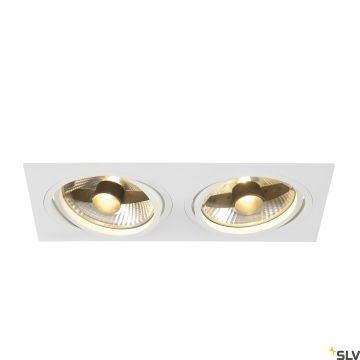 Downlight wpuszczany NEW TRIA 2 113841 2x75W/GU10/ES111 IP20 od SLV