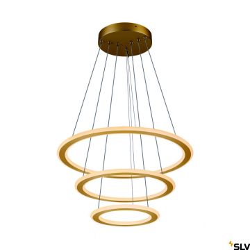 Lampa wisząca ONE FLAT 1007703 2700K|3000K 3x58W/LED 3500lm/3700lm IP20 od SLV