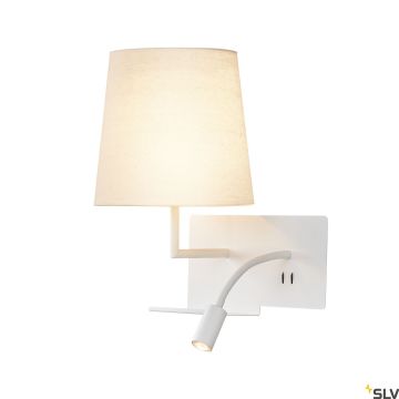 Kinkiet SOMNILA FLEX 1003459 1x40W/LED 3000K 120lm 110º od SLV