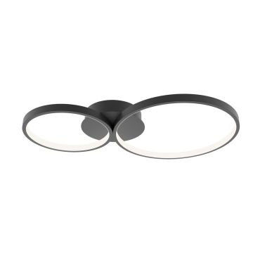Plafon Maver SPL-20452-2-BK 3000K|4000K|6000K 2x30W/LED 2000lm IP20 od Italux