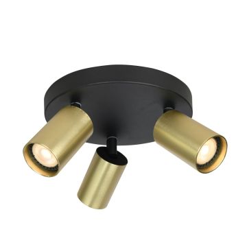 Spot Nesto SPL-23436-3R-BK-BRSS 3x10W/GU10 IP20 od Italux