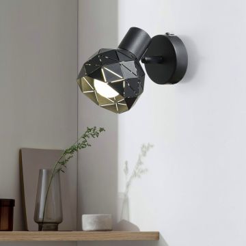 Spot Reus LP-8069/1WS BK 1x40W/E14 IP20 od Light Prestige