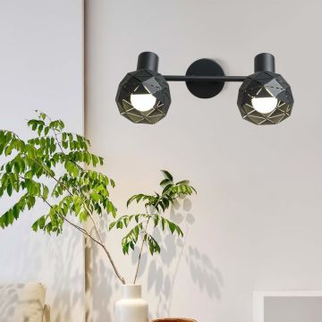 Spot Reus LP-8069/2WS BK 2x40W/E14 IP20 od Light Prestige