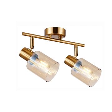 Spot Santia SPL-65342-2-BRO-AMB 2x40W/E14 IP20 od Italux