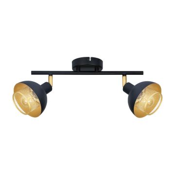 Spot Savio SPL-27357-2-BK-GD 2x40W/E14 IP20 od Italux