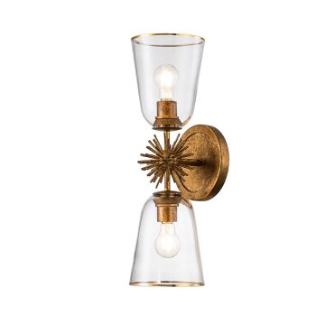 Kinkiet Staring STARING-2WB-DG-CLEAR 2x40W/E27 IP20 od Elstead Lighting