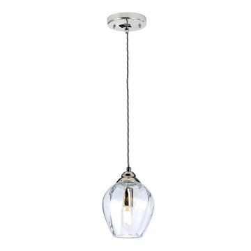 Lampa wisząca Tiber TIBER-P-CLEAR 1x60W/E27 od Elstead Lighting