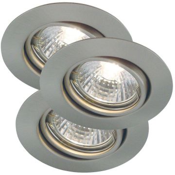 Downlight wpuszczany Triton 54540132 3x35W/GU10 IP23 od Nordlux