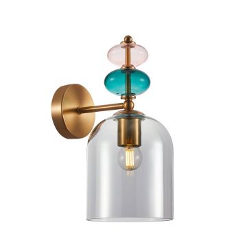 Kinkiet Busco WL-30263-1B-BRO-SG 1x40W/E27 IP20 od Italux