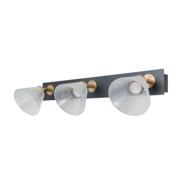 Kinkiet Orella WL-34393-3-BK-HBR 3000K 3x12W/LED 750lm IP20 od Italux