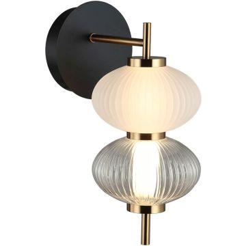Kinkiet Testa WL-84938-2-BK 3000K 1x8W/LED 480lm IP20 od Italux