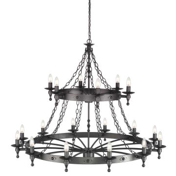 Żyrandol WR18 GRAPHITE WARWICK od ELSTEAD LIGHTING