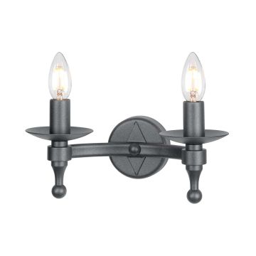 Lampa ścienna WR2 GRAPHITE WARWICK od Elstead Lighting