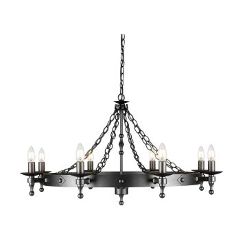 Żyrandol WR8 GRAPHITE WARWICK od ELSTEAD LIGHTING
