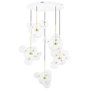 Lampa wisząca CAPRI DISC XCP9148-5A 3000K 10x7W/LED IP20 od King Home