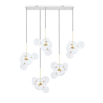 Lampa wisząca CAPRI LINE XCP9148-5B 3000K 10x7W/LED IP20 od King Home