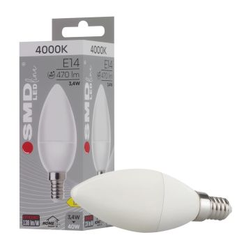 Żarówka HOMEline ZAR0083SLL 4000K 1x3,4W/E14 470lm IP20 od SMD LED