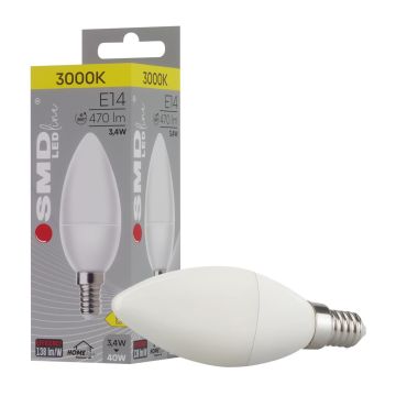 Żarówka HOMEline ZAR0168SLL 3000K 1x3,4W/E14 470lm IP20 od SMD LED