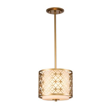 Lampa wisząca Ziggy ZIGGY-1P-S-LG 2x40 W/E14 od Elstead Lighting