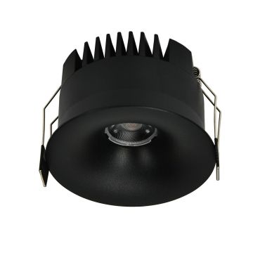 Downlight wpuszczany Zyra LP-1606/1RS BK 3000K|4000K|6000K 1x7W/LED 554lm IP20 od Light Prestige